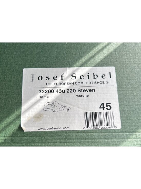 Josef Seibel Mens Brown Leather Slip-On Comfort Shoes Size 45 Made In Bulgaria main image 4